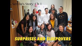 Ch 1 Surprises and Sleepovers  UC Irvine dorm life  My First College Vlog [upl. by Anifur]