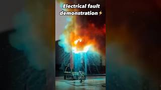 Electrical fault demonstration ⚡️elactrical faultline engeneering [upl. by Aitsirt736]