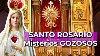 Santo Rosario en el Santísimo  Misterios Gozosos  Alimento de Fe [upl. by Boony]