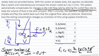 FirstOrder Transfer Function with Linearization [upl. by Aeriel232]