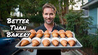 How To Make Croissants At Home Bakery Style🥐 [upl. by Fineberg]