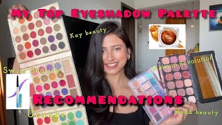 My Top Eyeshadow Palette Recommendations✨ Best Eyeshadow Palettes for Beginners and Professionals [upl. by Leavy]