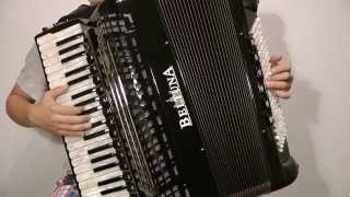 Balada Boa  Gusttavo Lima  Accordion Cover by Stefan Bauer [upl. by Yuzik864]