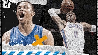 Russell Westbrook GREATEST SEASON EVER BEST MVP Plays from 201617 NBA Season [upl. by Ynattyrb]