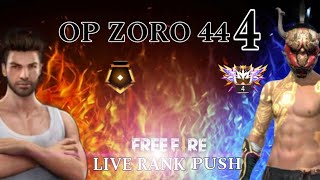 OP ZORO 444 is live 1V6 AND 1V42V6 ANY CAN COME BRO 🥰🤕 [upl. by Werdma]