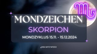 ♏️SKORPION🌕MONDZEICHEN🌕Ciao Vergangenheit151115122024 [upl. by Oihsoy]