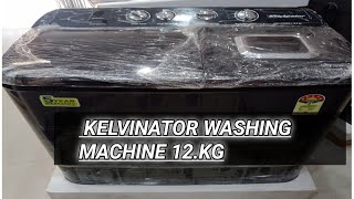 Kelvinator new model washing machine 12KG full in boxingKelvinatorwashingmachine 😍 [upl. by Craner]