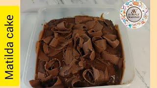 Matilda cake  chocolate cake  easy chocolate cake recipe simplywardah youtube [upl. by Jelle]