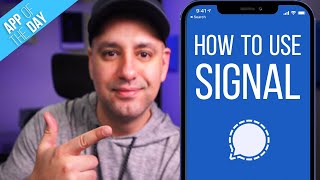 How to Use Signal Private Messenger App [upl. by Leelah]