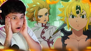 ARTHUR VS MELIODAS  Seven Deadly Sins Season 3 Episode 20 Reaction [upl. by Nonnag574]