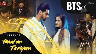 Raatan Teriyan  Behind the scene  Singga  ft Pragati  Punjabi Song 2023  TPZ Records [upl. by Adyam]