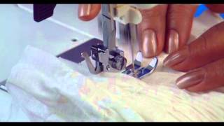 22 smoking stitch gathering Usha Janome Style Maker Series [upl. by Catlin5]