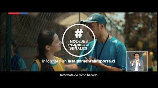 NoDejesPasarLasSeñales  Campaña salud mental para niños niñas y adolescentes [upl. by Odilo164]