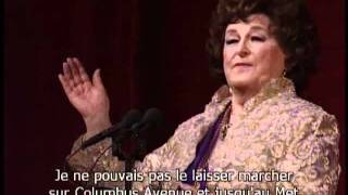 BIRGIT NILSSONSpeech amp Hojotoho HommageLevines 25th anniversary Met Gala2741996avi [upl. by Reaht]