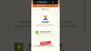 Xender download shareit firstestshareit bestapps viralshorts [upl. by Cicily]