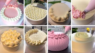 DID YOU KNOW THESE PIPING TRICKS Nozzle Design for a CAKE  💫❣️ [upl. by Prader]