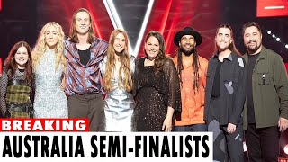 The Voice Australia semifinalists revealed after brutal elimination round that saw fan favourites [upl. by Agueda]