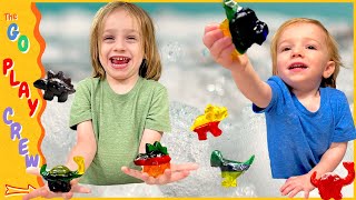 Do It Yourself Dinosaur Soap Kit Science and Crafts  Dinosaurs for Kids  Kids Videos for Kids [upl. by Hutchison230]