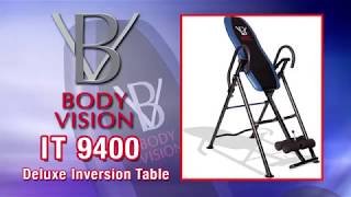 Body Vision Inversion Table IT 9400  Best back pain solution  Extreme Products [upl. by Oigile]