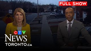 Man killed in driveby shooting at Etobicoke plaza  CTV News Toronto at Six for Feb 29 2024 [upl. by Nebe]