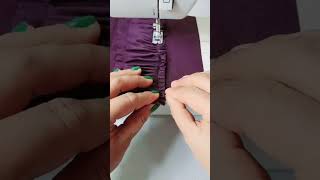 Stylish Sleeve Design ✅ Sewing Tips and Tricks shorts youtubeshorts shortfeed sewing [upl. by Ahsiuqet]