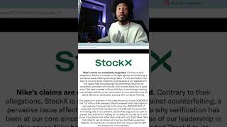 Another Lawsuit Filed by NIKE against STOCKX Pt 1 nike sneaker sneakerhead shoes [upl. by Annaya553]