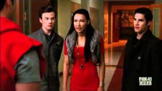 Santana and Karofsky Confrontation [upl. by Ahsenroc]