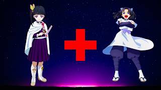 Tsuyuri Kanao  Kanzaki Aoi  Demon Slayer 🤯 Incredible Transformations Animated Memes [upl. by Aratehs]