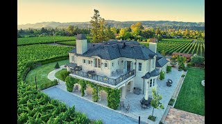 Distinguished Vineyard Estate in St Helena California  Sothebys International Realty [upl. by Rehpotsyrk767]