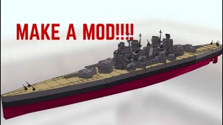 Warship craft how to make a mod [upl. by Gustavus]