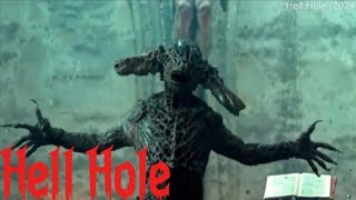 Hell Hole 2024 Explained in Hindi  Urdu  Horror Movie  SCARYPOINT0 [upl. by Aytak]