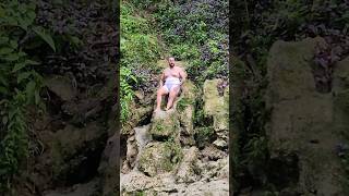 Así se pasa en Gozalandia Puerto Rico 😂🙌🏻🇵🇷 puertorico waterfall gozalandia [upl. by Areis]