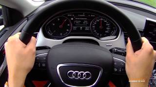 Audi A8 V8 T 42 TDI quattro 2014 0200 kmh acceleration [upl. by Sivle]