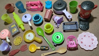 Unboxing and Review Hello Kitty Cooking Toys Set Collection Asmr Plastic Kitchen Set Mini Toys [upl. by Letsyrk192]