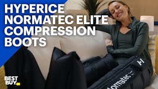 Give soreness the boot with Hyperice Normatec Elite Compression Boots [upl. by Nodnelg]