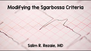 Modifying the Sgarbossa Criteria in LBBB amp Paced Rhythms [upl. by Bink]