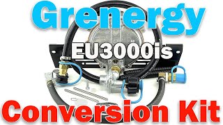 Grenergy EU3000is Propane Natural Gas amp Gasoline Tri Fuel Conversion Kit [upl. by Stromberg]