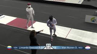 2022 385 T64 28 M E Individual Bern SUI WC RED VAN NUNEN NED vs LIMARDO GASCON VEN [upl. by Eerol]