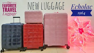 Buying New Luggage  Review of Echolac Luggage  What Travel Luggage Brand [upl. by Sirred640]