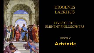 Diogenes Laertius  Lives of the Eminent Philosophers Book 5 audiobook [upl. by Cirnek]