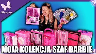 NOWA SZAFA DLA BARBIE  MOJA KOLEKCJA I NOWE UBRANKA  Unboxing lalkami Ubranka Akcesoria Specjał 3 [upl. by Aettam]