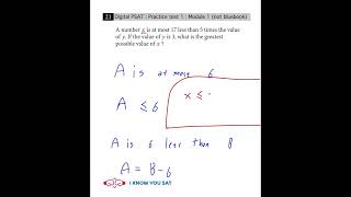 Digital PSAT  Practice test 1  Module 1 not bluebook  ข้อ 21 [upl. by Nochur721]