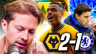 Wolves STUN Chelsea  Wolves 21 Chelsea [upl. by Atreb562]