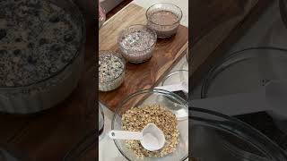 High Protein Overnight Oatmeal recipe highprotein nutrition [upl. by Osman]