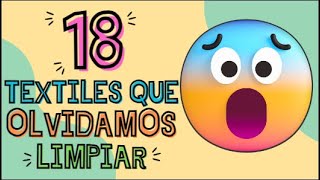 😨 🤯NO LO CREERÁS 18 objetos de TELA que NO se LAVAN con frecuencia [upl. by Mungovan]