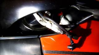 Ducati Diavel HowTo Find the 12V GPS Cable [upl. by Wallis]