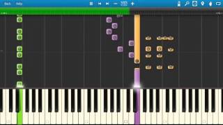 Alannah Myles  Black Velvet  Piano Tutorial  Synthesia  How To Play [upl. by Bently]