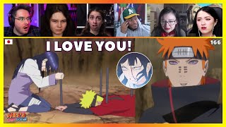 Hinata VS Pain  Reaction Mashup Naruto Shippuden 166 ナルト 疾風伝 [upl. by Alvita757]