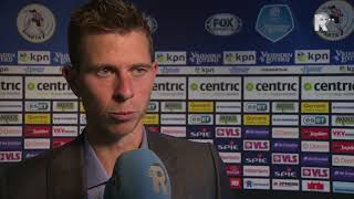 Robert Mühren over de 21 overwinning tegen FC Groningen [upl. by Araeic]