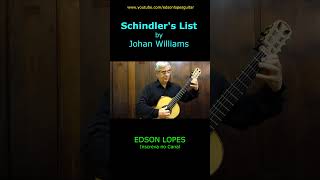 Edson Lopes plays JOHN WILLIAMS Schindlers List [upl. by Fianna]